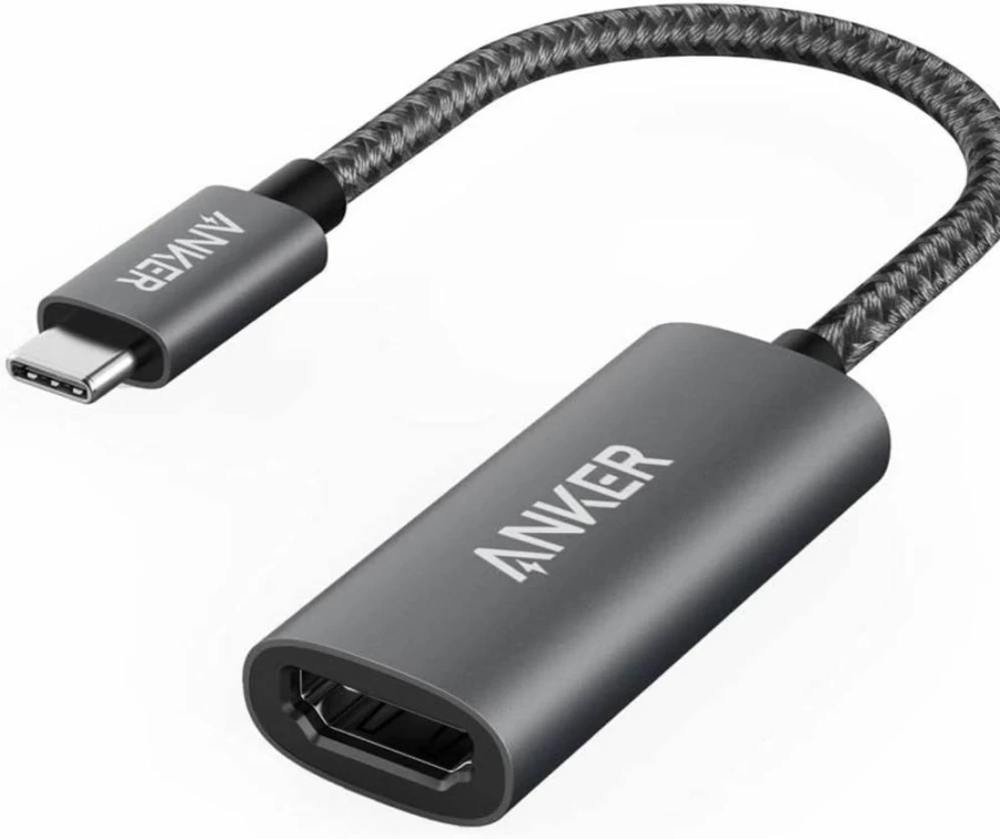 Anker USB C to HDMI Adapter 4K 60Hz, Thunderbolt 3 Compatible for MacBook Pro/Air, Dell XPS, Google Pixelbook, and More