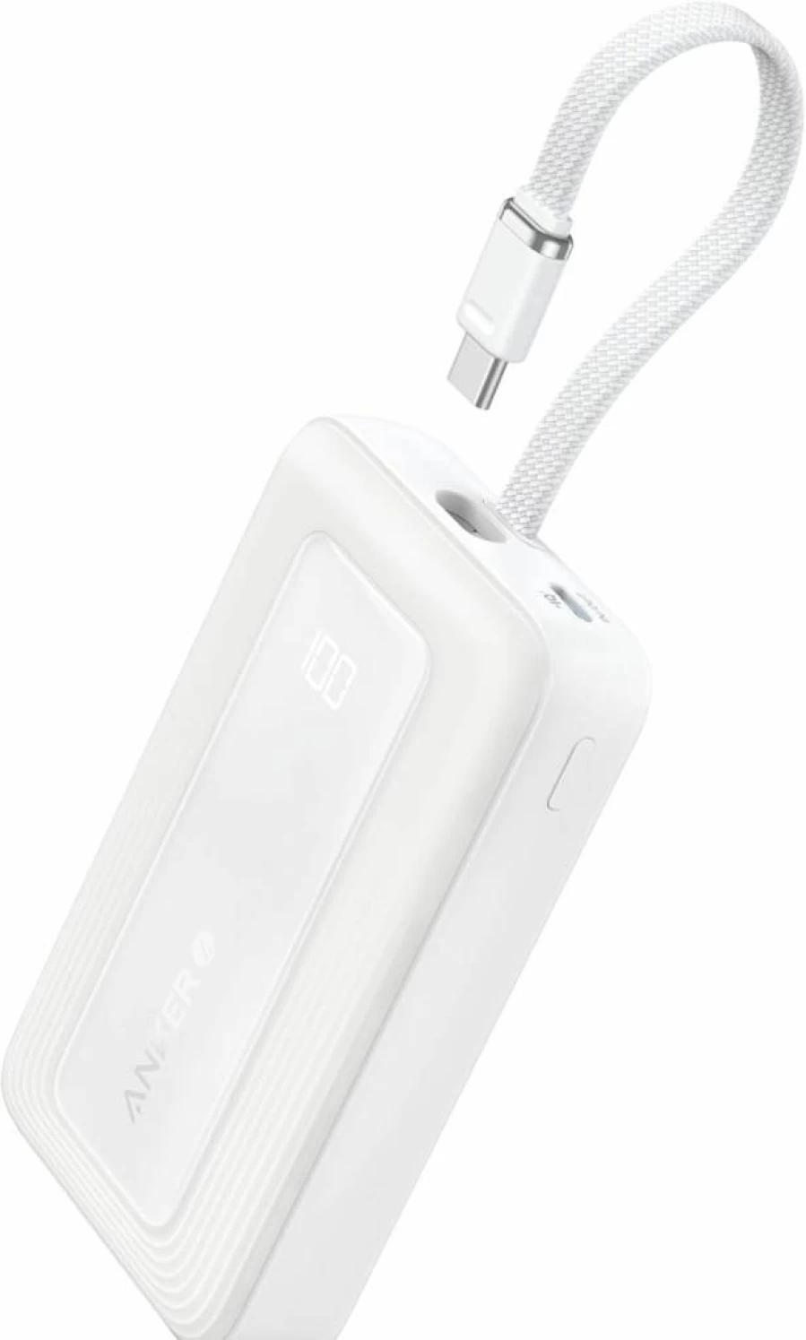 Anker 10,000mAh 30W Power Bank with USB-C Fast Charging for iPhone 16/15, iPad, MacBook, Galaxy, and Google Pixel - Portable Travel Charger