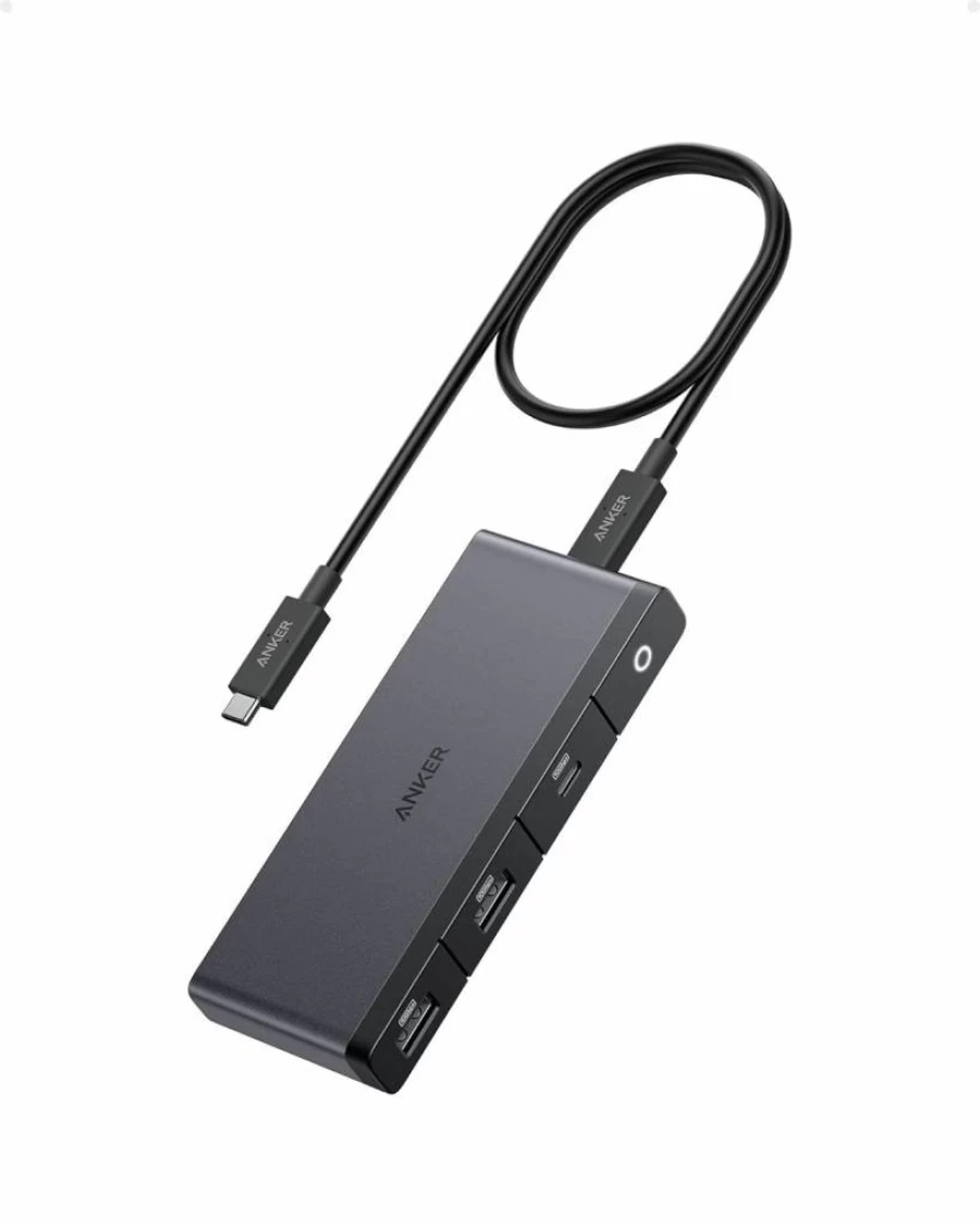 Anker USB C Hub 8-in-1 USB4 Docking Station with 8K HDMI, DisplayPort, 10Gbps USB Ports, 1.6ft Cable for MacBook, Surface Pro, Dell XPS, and Thunderbolt 4 Laptops